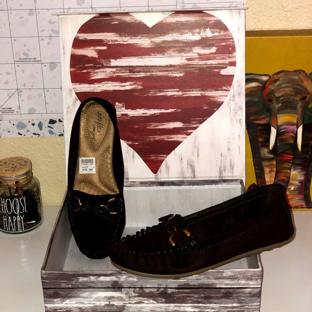 Brown Deflex Comfort Shoe!